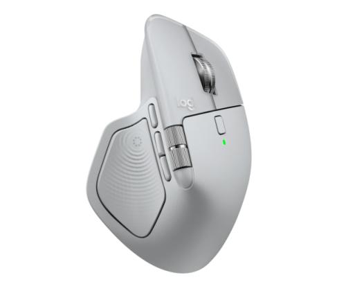 Logitech MX Master 4 Wireless Mouse RF Wireless + Bluetooth, 8000 DPI, Pale Grey
