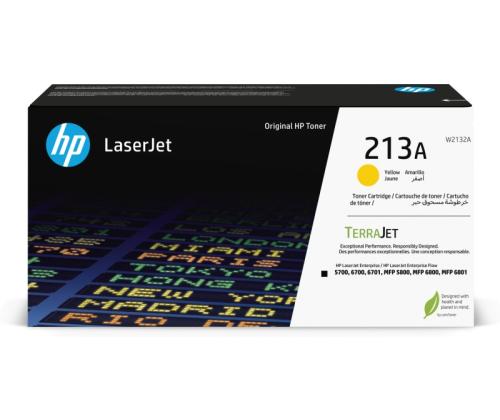 HP 213A (W2132A) Toner Cartridge, Yellow