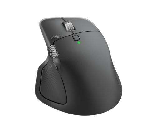 Logitech MX Master 4 Wireless Mouse RF Wireless + Bluetooth, 8000 DPI, Graphite
