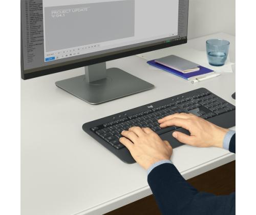 Logitech MK540 Advanced Combo Wireless Keyboard + Mouse, US, Black