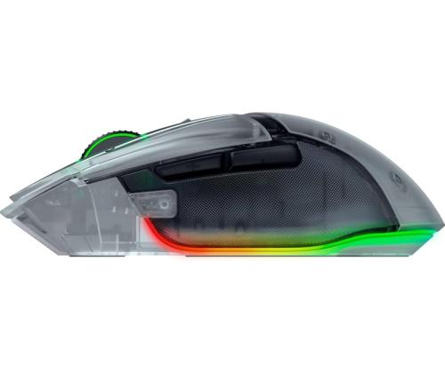 Razer Basilisk V3 Pro 35K Wireless Gaming Mouse RF Wireless+Bluetooth+USB-A 35000 DPI, Phantom White