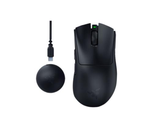 Razer DeathAdder V4 Pro Wireless Gaming Mouse RF Wireless + USB-A, 45000 DPI, Black