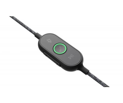 Logitech Zone Wired UC Headset, Dark grey