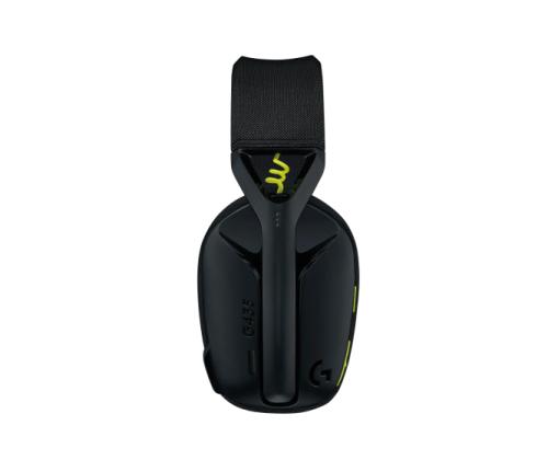 Logitech G435 LIGHTSPEED Wireless Gaming Headset, Black and Neon Yellow
