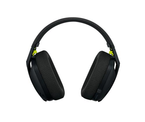 Logitech G435 LIGHTSPEED Wireless Gaming Headset, Black and Neon Yellow