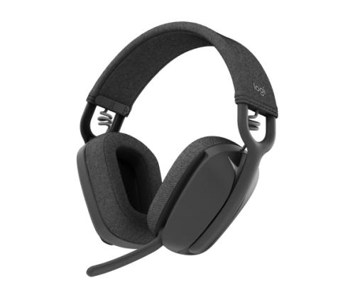 Logitech Zone Vibe 100 Headset, Wireless, Bluetooth, Graphite