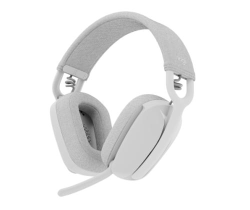 Logitech Zone Vibe 100 Wireless Headphones, Bluetooth, Off-White
