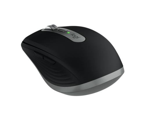 Logitech MX Anywhere 3S for Mac Wireless Mouse, RF Wireless + Bluetooth, 8000 DPI, Space Gray