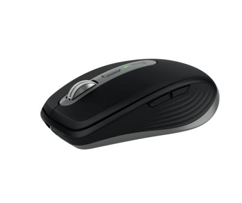 Logitech MX Anywhere 3S for Mac Wireless Mouse, RF Wireless + Bluetooth, 8000 DPI, Space Gray