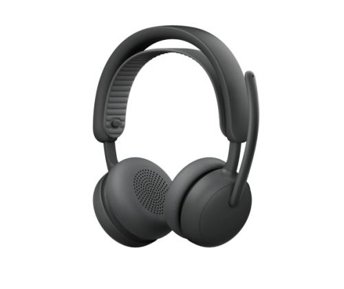 Logitech Zone Wireless 2 ES for Business UC Wireless Headset, Bluetooth, USB-C rec., Graphite