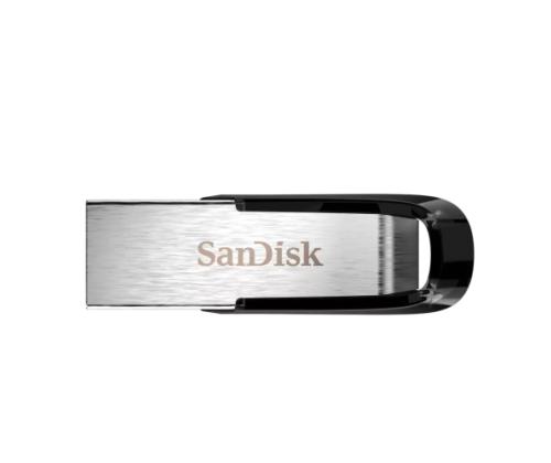SanDisk Ultra Flair USB Flash Drive 256GB, USB-A 3.0, Black/Silver