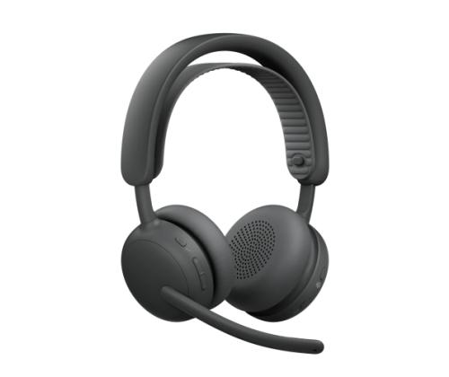 Logitech Zone Wireless 2 ES for Business UC Wireless Headset, Bluetooth, USB-C rec., Graphite