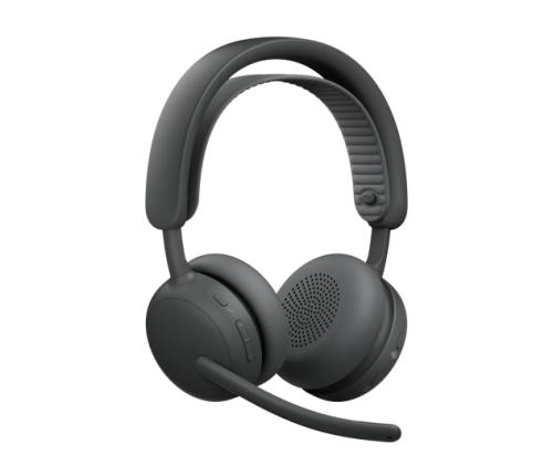 Logitech Zone Wireless 2 ES for Business MS Teams Wireless Headset, Bluetooth, Graphite