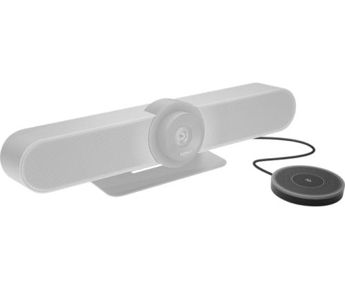 Conference microphone Logitech Expansion Mic for MeetUp, Wired, Black/Grey