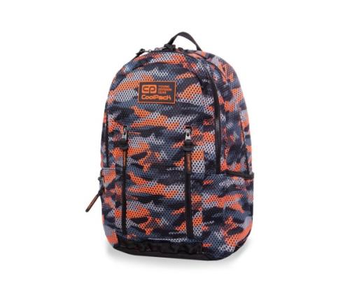Seljakott COOLPACK Impact II Camo Mesh Orange