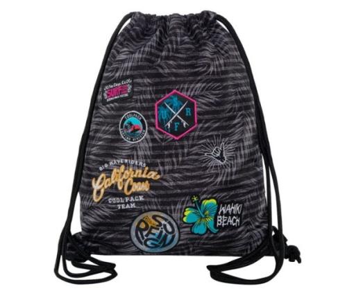 Gymsack COOLPACK Sprint Sprint Badges Girls hall