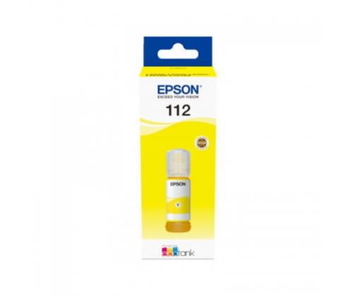 Epson 112 EcoTank (C13T06C44A) Ink Refill Bottle, Yellow
