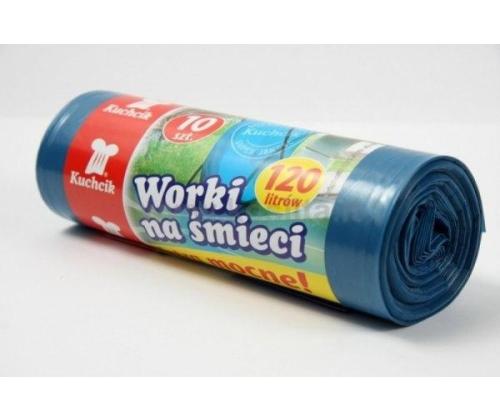 Trash Bags, 120l/10pcs., 30 Mikron