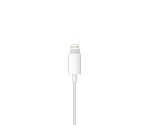 Apple EarPods Wired Headphones In-Ear, Lightning Connector, White
