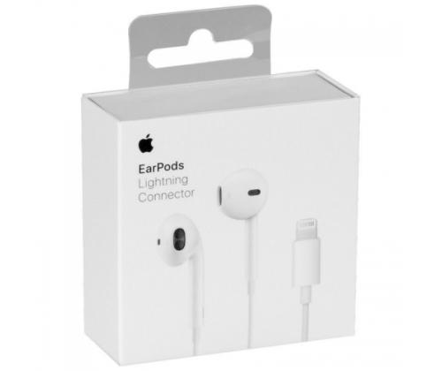 Apple EarPods Wired Headphones In-Ear, Lightning Connector, White