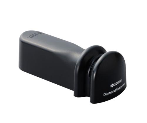 Kyocera RSD-01 BK Diamond Knife Sharpener (for Ceramic and Steel Knives), Black