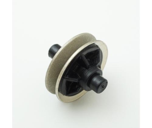 Kyocera RSD-01 BK Diamond Knife Sharpener (for Ceramic and Steel Knives), Black