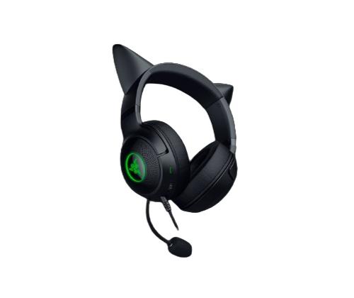 Razer Kraken Kitty V2 Wired Gaming Headset, Black