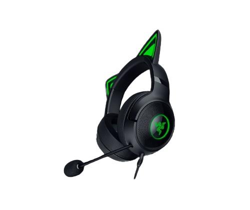 Razer Kraken Kitty V2 Wired Gaming Headset, Black
