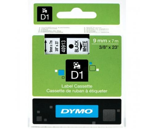 Dymo Label tape 40913 White/Black (S0720680)