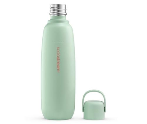 SodaStream Fizz &amp; Go COOL 0,9L Insulated Bottle, Stainless Steel, Mint