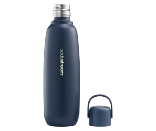 SodaStream Fizz &amp; Go COOL 0,9L Insulated Bottle, Stainless Steel, Storm