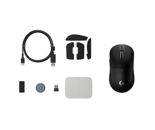 Logitech G PRO X SUPERLIGHT 2c Wireless Gaming Mouse, RF Wireless, 44000 DPI, Black