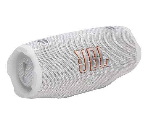 JBL Charge 6 Portable Speaker, Bluetooth, White