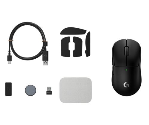 Logitech G PRO X SUPERLIGHT 2c Wireless Gaming Mouse, RF Wireless, 44000 DPI, Black