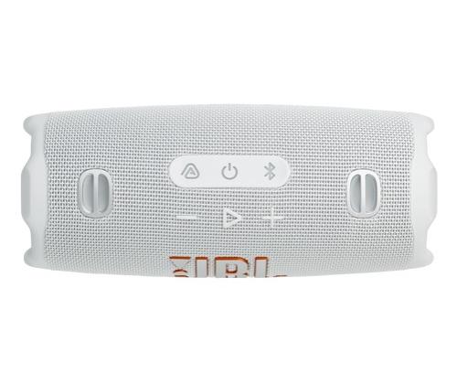 JBL Charge 6 Portable Speaker, Bluetooth, White