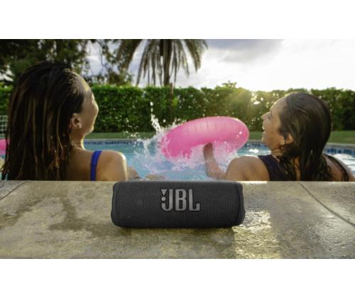 JBL Flip 6 Portable Speaker, Wireless, Bluetooth, Black