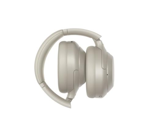 Sony WH-1000XM4 Wired &amp; Wireless Headphones, Bluetooth, 3.5mm jack, Silver
