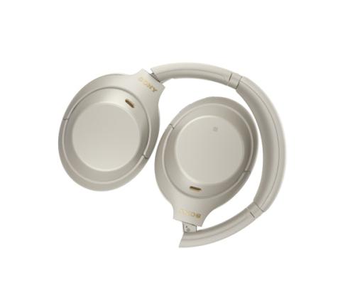 Sony WH-1000XM4 Wired &amp; Wireless Headphones, Bluetooth, 3.5mm jack, Silver