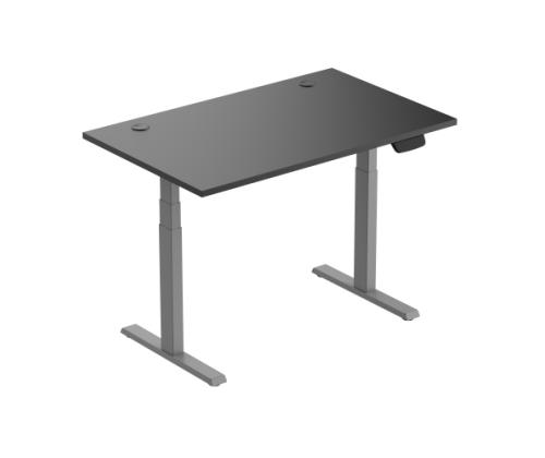 Adjustable Height Table Up Up Thor Gray, Table top M Black