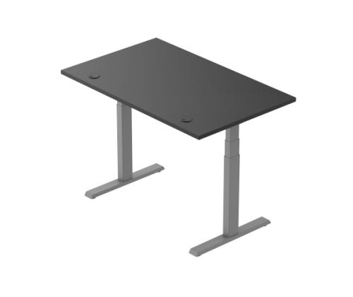 Adjustable Height Table Up Up Thor Gray, Table top M Black