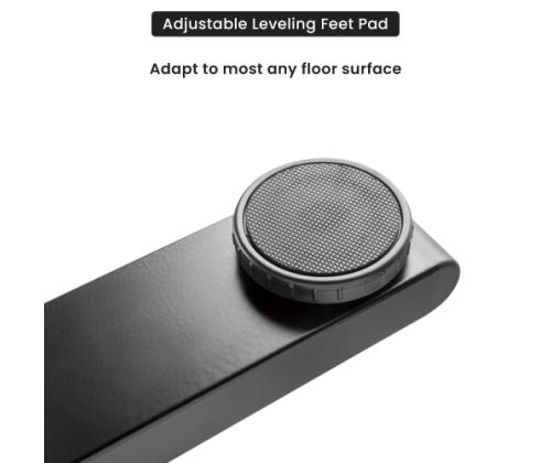 Adjustable Height Table Up Up Bjorn Black, Table top M Black