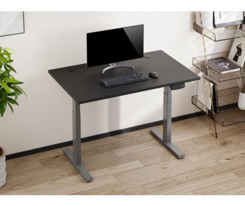Adjustable Height Table Up Up Thor Gray, Table top M Black