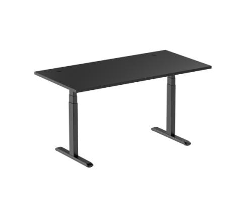 Adjustable Height Table Up Up Thor Black, Table top L Black