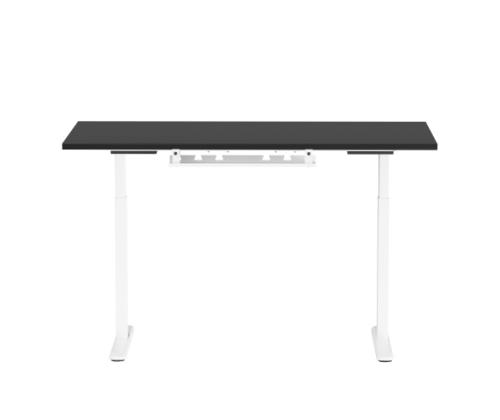 Adjustable Height Table Up Up Bjorn White, Table top L Black