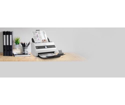 Epson WorkForce DS-730N Scanner A4 Colour 40 ppm 600x600 DPI USB Ethernet LAN