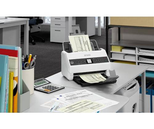 Epson WorkForce DS-730N Scanner A4 Colour 40 ppm 600x600 DPI USB Ethernet LAN