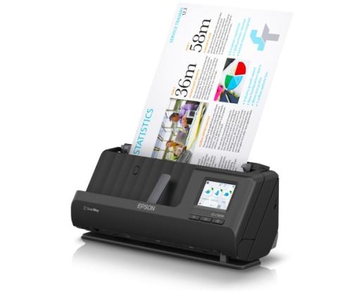 Epson ES-C380W ADF + Sheet-fed Scanner A4 Colour 30 ppm 600x600 DPI USB Wi-Fi