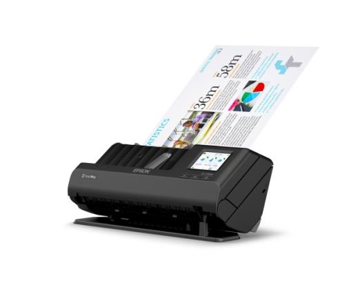 Epson ES-C380W ADF + Sheet-fed Scanner A4 Colour 30 ppm 600x600 DPI USB Wi-Fi