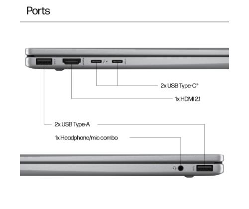 HP ENVY x360 14-fa0005ny 14'' WUXGA Touch AMD Ryzen 5 8640HS 16GB 512GB SSD W11H Meteor Silver