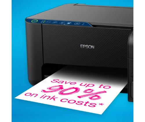 Epson EcoTank L3271 Printer Inkjet Colour MFP A4 33 ppm USB Wi-Fi (SPEC)
